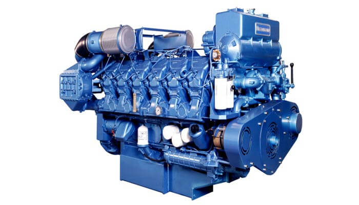 Weichai Marine Diesel Engine 12M26C1000-18 For Propulsion