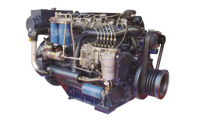 Weichai Marine Diesel Engine WP12C550-21 For Propulsion